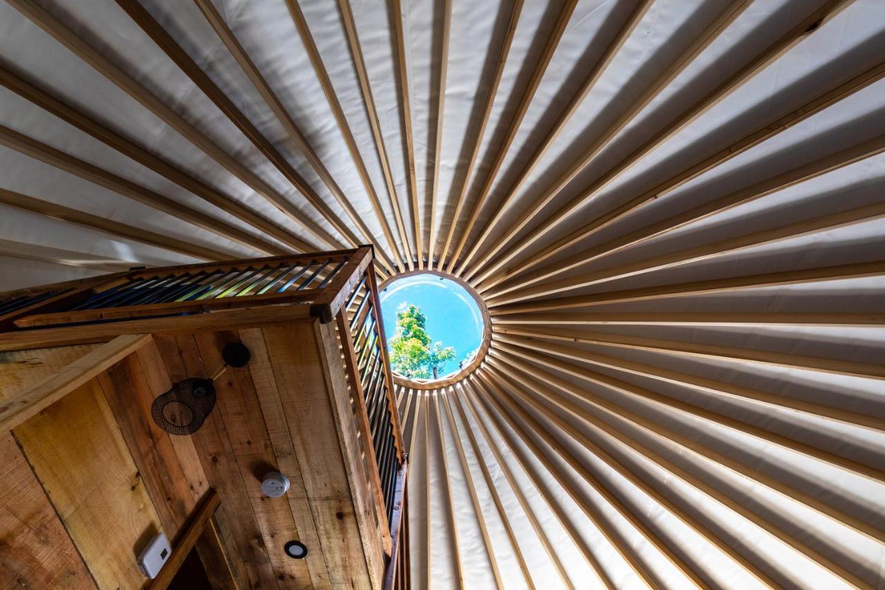 Yourtes Glamping Du Poisson Blanc Notre-Dame-du-Laus Zewnętrze zdjęcie
