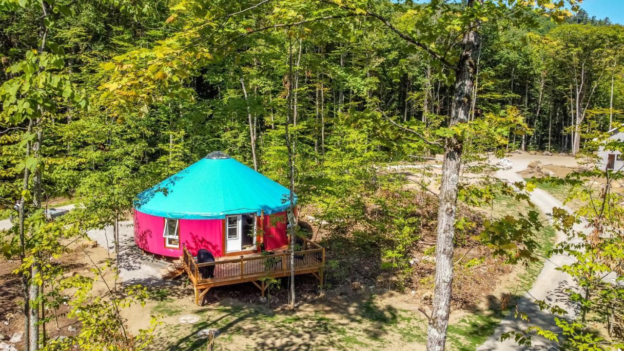 Yourtes Glamping Du Poisson Blanc Notre-Dame-du-Laus Zewnętrze zdjęcie